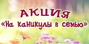 НА КАНИКУЛЫ В СЕМЬЮ